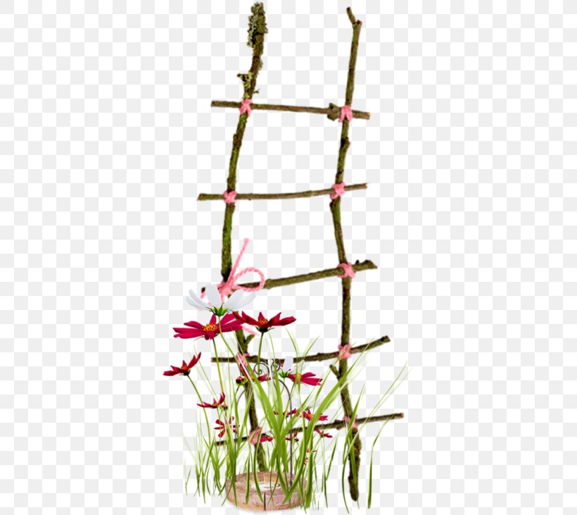 Ladder Stairs Clip Art, PNG, 359x731px, Ladder, Albom, Branch, Flora, Floral Design Download Free