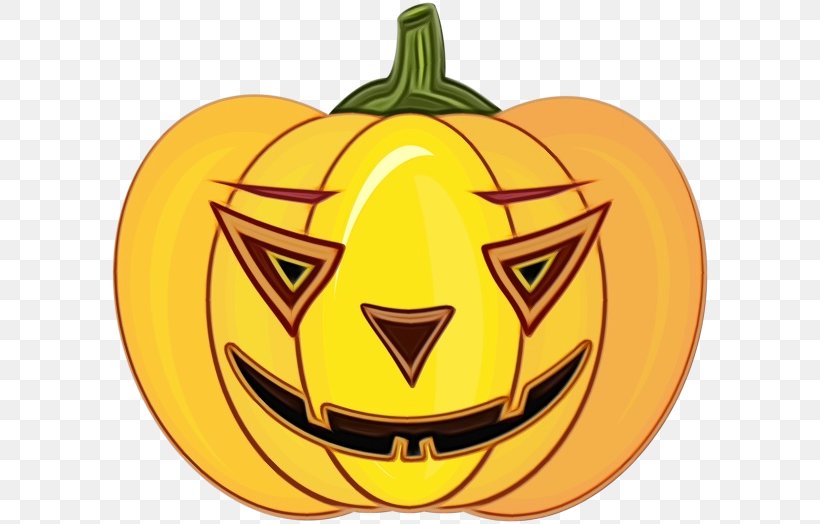 Halloween Food Background, PNG, 600x524px, Watercolor, Calabaza, Cartoon, Crookneck Pumpkin, Cucurbita Maxima Download Free
