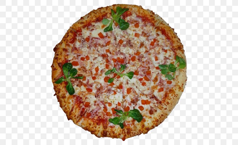 Sicilian Pizza Bacon California-style Pizza Ham, PNG, 500x500px, Sicilian Pizza, Bacon, Beef, California Style Pizza, Californiastyle Pizza Download Free