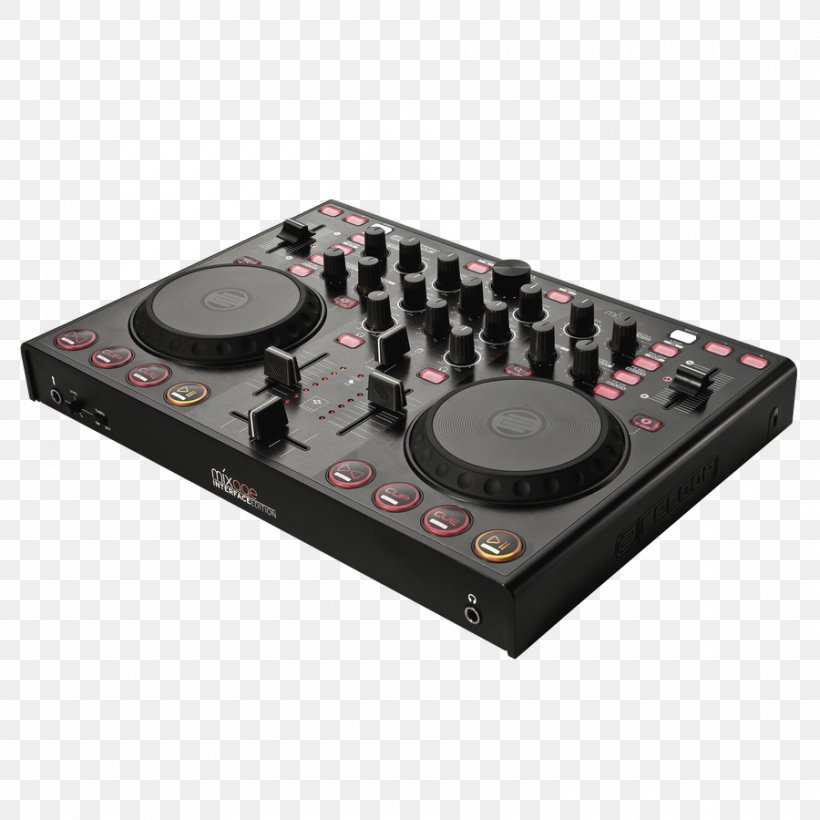 Audio Mixers DJ Controller MIDI Controllers Disc Jockey, PNG, 900x900px, Watercolor, Cartoon, Flower, Frame, Heart Download Free