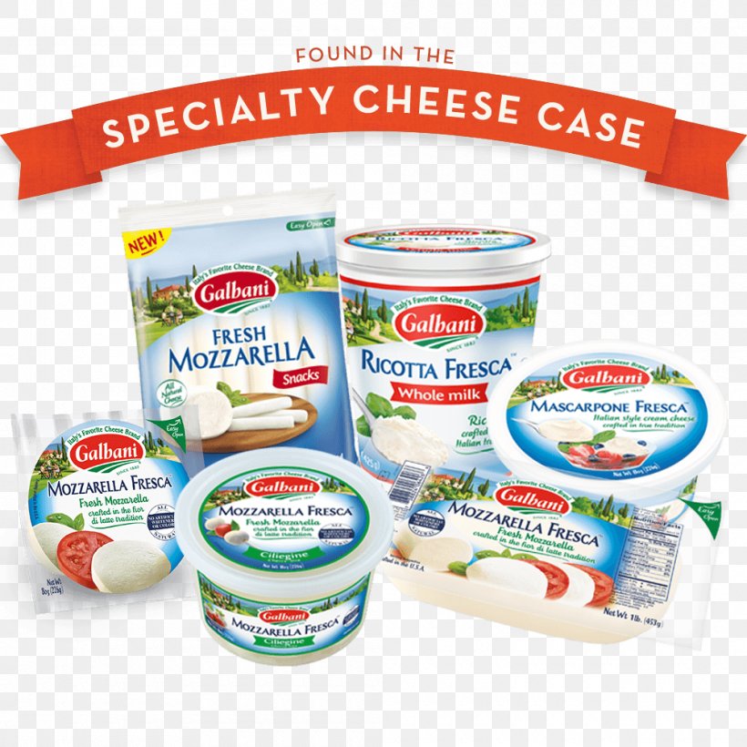 Dairy Products Italian Cuisine Pasta Mozzarella Galbani, PNG, 1000x1000px, Dairy Products, Cheddar Cheese, Cheese, Convenience Food, Cottage Cheese Download Free