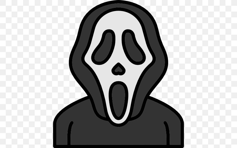 Ghostface Horror Icon Avatar Halloween Film Series, PNG, 512x512px, Watercolor, Cartoon, Flower, Frame, Heart Download Free