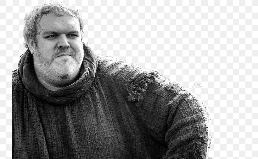 Kristian Nairn Game Of Thrones Bran Stark Hodor Television Show, PNG, 743x507px, Game Of Thrones, Actor, Beard, Black And White, Bran Stark Download Free