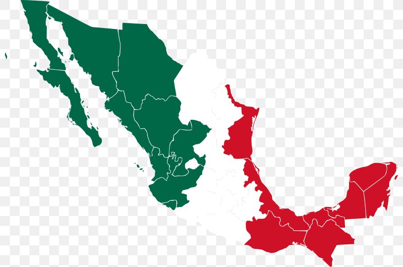 Flag Of Mexico United States Map, PNG, 800x544px, Mexico, Blank Map, Flag Of Mexico, Geography, Locator Map Download Free