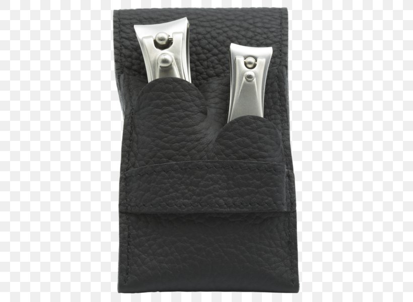 Niegeloh Capri 2-Piece Manicure Set, Black Leather Case Product Black M, PNG, 600x600px, Leather, Black, Black M Download Free