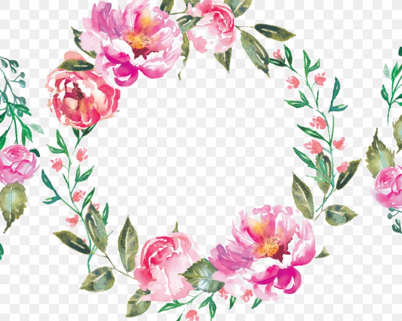 Peony Wreath Clip Art, PNG, 1024x819px, Peony, Blossom, Branch, Cut Flowers, Drawing Download Free