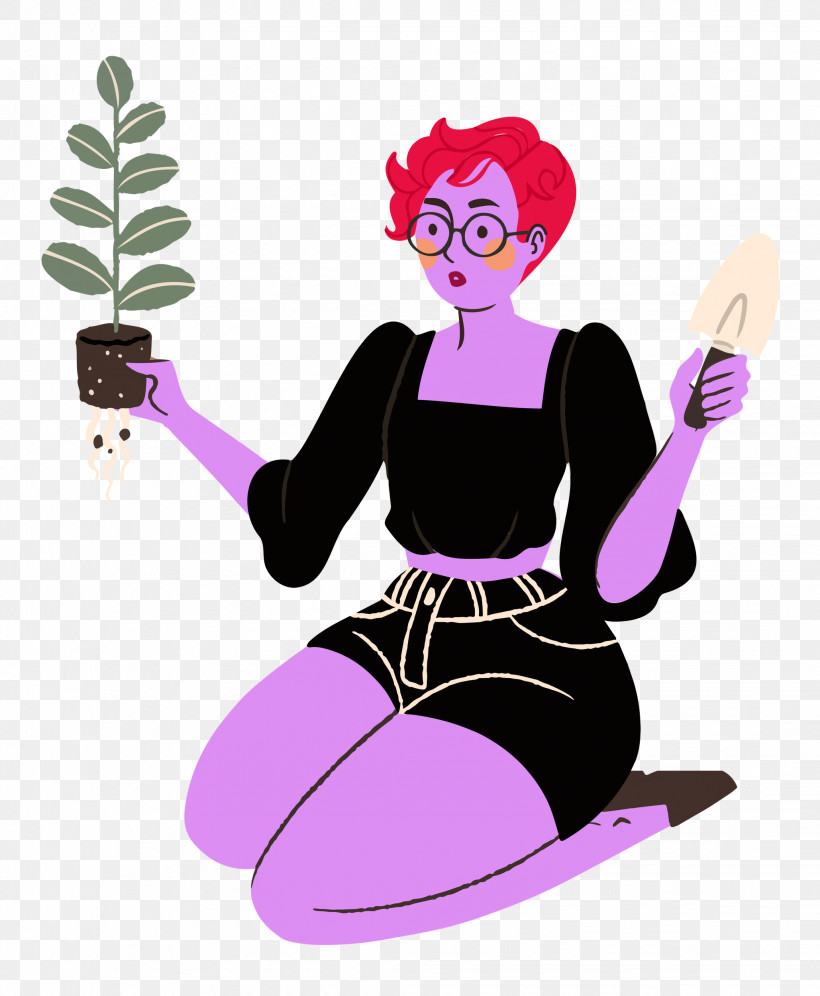 Planting Woman Garden, PNG, 2058x2500px, Planting, Cartoon, Character, Garden, Lady Download Free