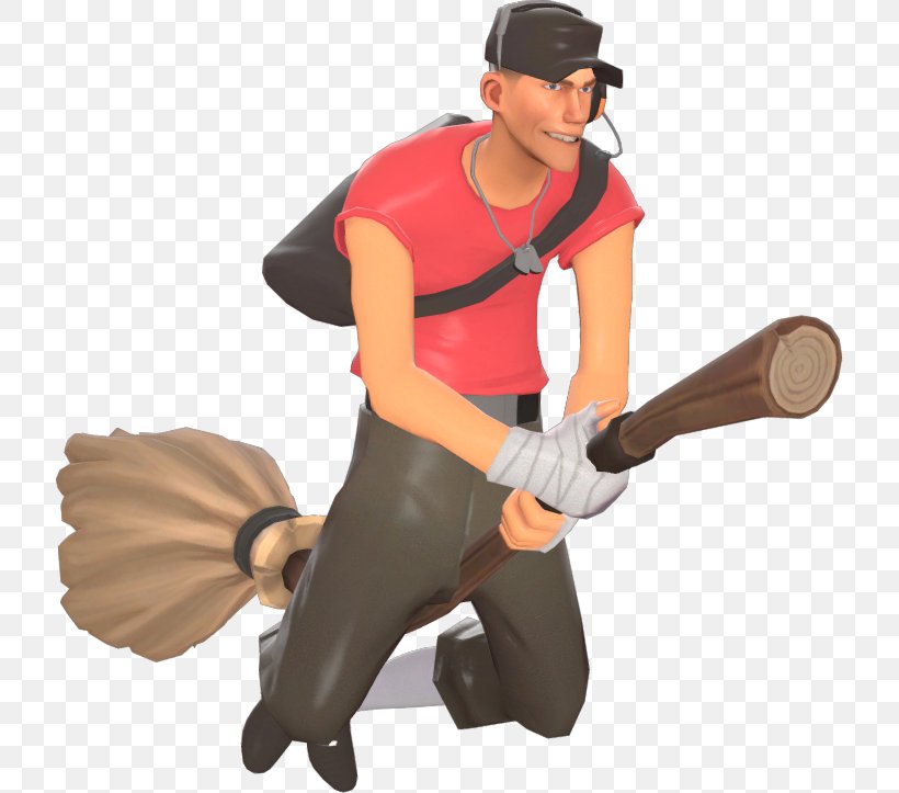 Team Fortress 2 Witch's Broom Taunting Steam, PNG, 719x723px, Team Fortress 2, Allegro, Baseball Equipment, Broom, Costume Download Free