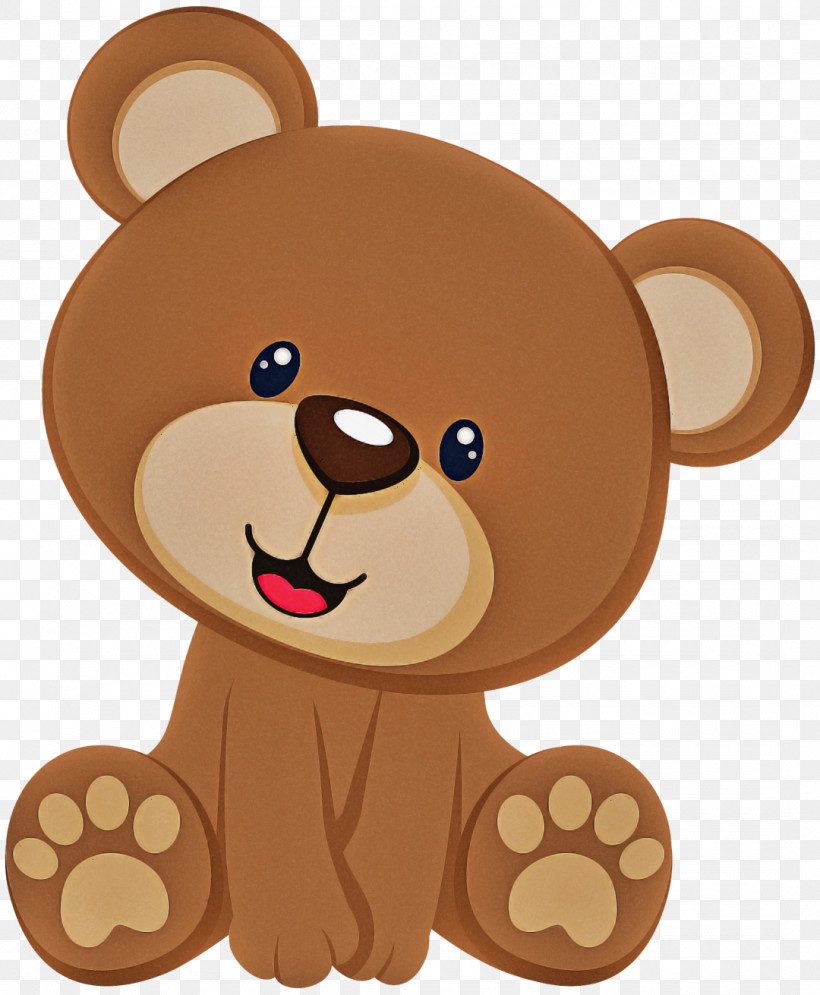 Teddy Bear, PNG, 1080x1311px, Cartoon, Animal Figure, Animation, Bear,  Brown Download Free