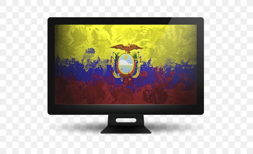 Flag Of Ecuador Flag Of Denmark National Symbols Of Ecuador, PNG, 550x500px, Ecuador, Brand, Coat Of Arms Of Ecuador, Computer Monitor, Display Device Download Free
