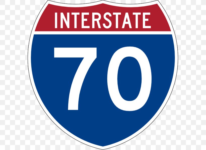 Interstate 70 Interstate 57 Interstate 77 Interstate 95 US Interstate Highway System, PNG, 600x600px, Interstate 70, Area, Banner, Blue, Brand Download Free
