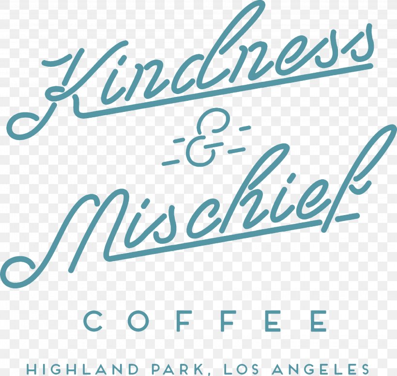 Logo Brand Font Kindness & Mischief Coffee Line, PNG, 3099x2935px, Logo, Area, Blue, Brand, Text Download Free