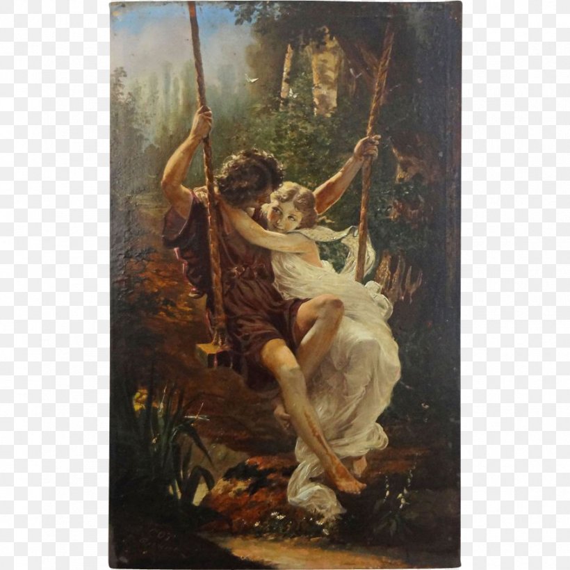 The Swing Painting The Storm Spring, PNG, 907x907px, Swing, Art, Art Deco, Couple, Cupid Download Free