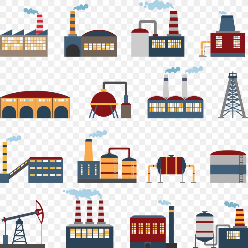 Factory Building Royalty-free Illustration, PNG, 1696x1695px, Factory, Architectural Engineering, Area, Brand, Building Download Free