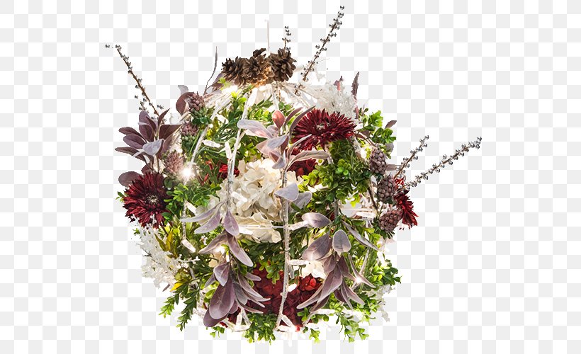 Floral Design Flower Bouquet Cut Flowers Floristry, PNG, 555x500px, Floral Design, Artificial Flower, Christmas, Christmas Decoration, Christmas Lights Download Free