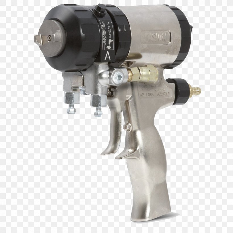 Graco Fusion Air Purge Firearm Spray Foam Gun, PNG, 1200x1200px, Graco Fusion Air Purge, Aerosol Spray, Coating, Firearm, Foam Download Free