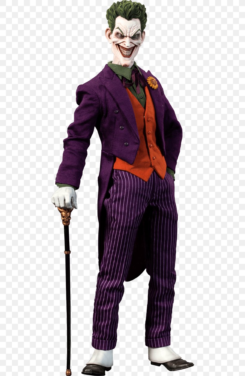 Joker Batman Sideshow Collectibles Action & Toy Figures Comics, PNG, 480x1254px, Joker, Action Toy Figures, Batman, Batman The Animated Series, Bob Kane Download Free