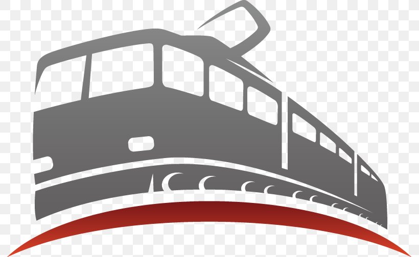 Train Rail Transport Logo Silhouette, PNG, 791x504px, Train, Black And White, Brand, Highspeed Rail, Logo Download Free