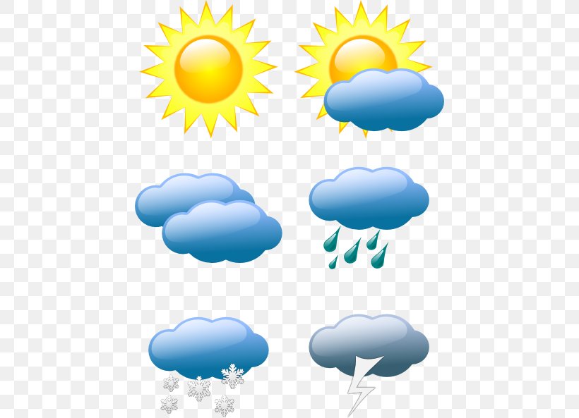 Weather Forecasting Symbol Clip Art, PNG, 438x593px, Weather, Cloud, Rain, Scalable Vector Graphics, Sky Download Free