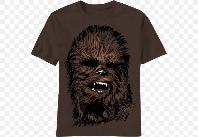 Chewbacca T-shirt Anakin Skywalker Stormtrooper Boba Fett, PNG, 567x567px, Chewbacca, Anakin Skywalker, Boba Fett, Death Star, Facial Hair Download Free
