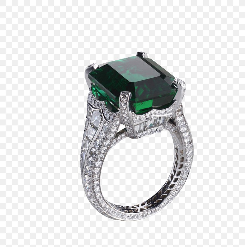Engagement Ring Emerald Diamond Gemstone, PNG, 658x827px, Ring, Brilliant, Carat, Cut, Diamond Download Free