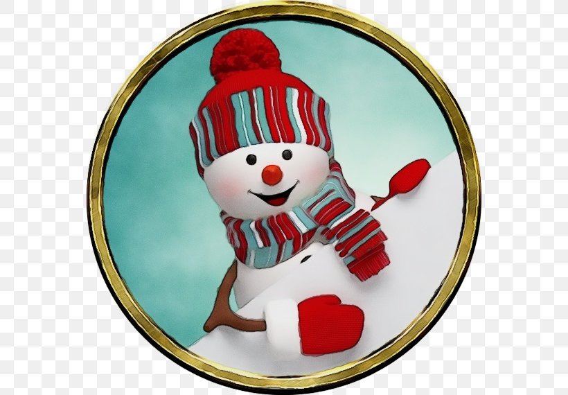 Snowman, PNG, 570x570px, Watercolor, Fictional Character, Paint, Snowman, Wet Ink Download Free