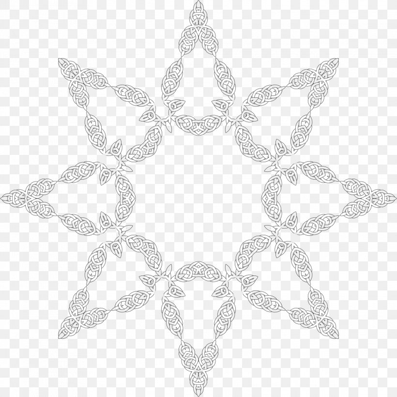 White Line Leaf, PNG, 2276x2276px, White, Black And White, Leaf, Petal, Symmetry Download Free