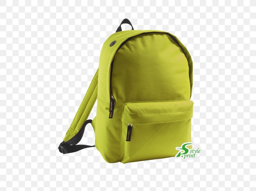 Backpack Handbag Tasche T-shirt, PNG, 500x612px, Backpack, Bag, Blue, Color, Green Download Free