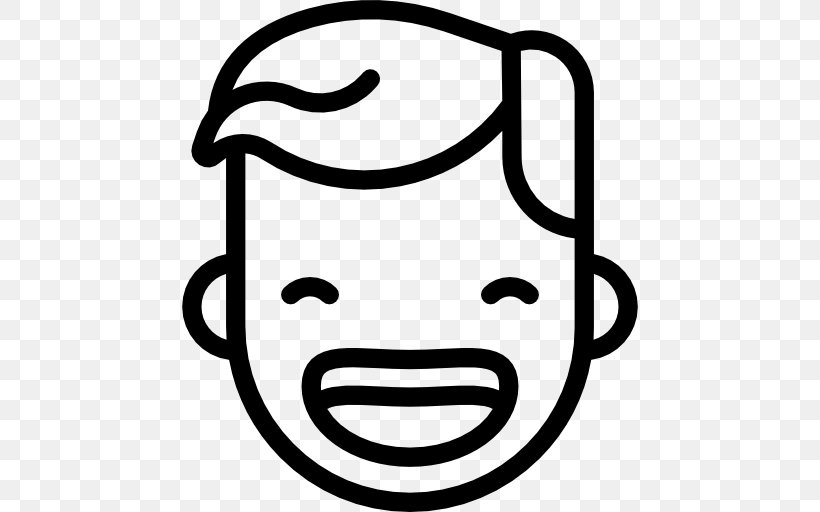 Smiley Emoticon, PNG, 512x512px, Smile, Black And White, Child, Dentistry, Emoticon Download Free