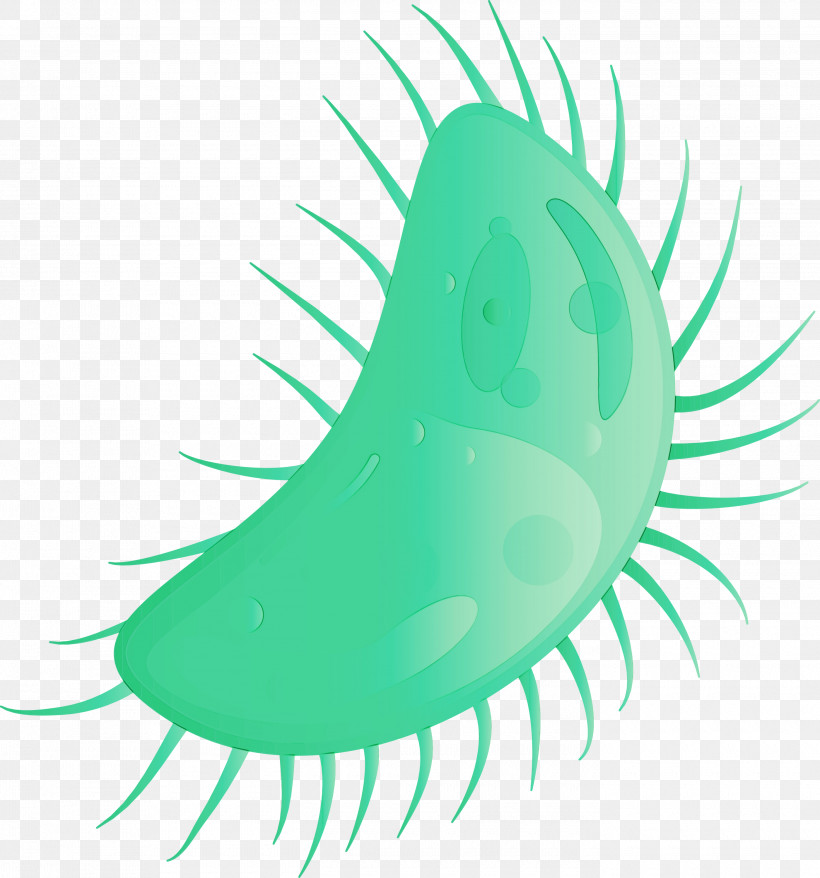 Green, PNG, 2800x2999px, Virus, Green, Paint, Watercolor, Wet Ink Download Free