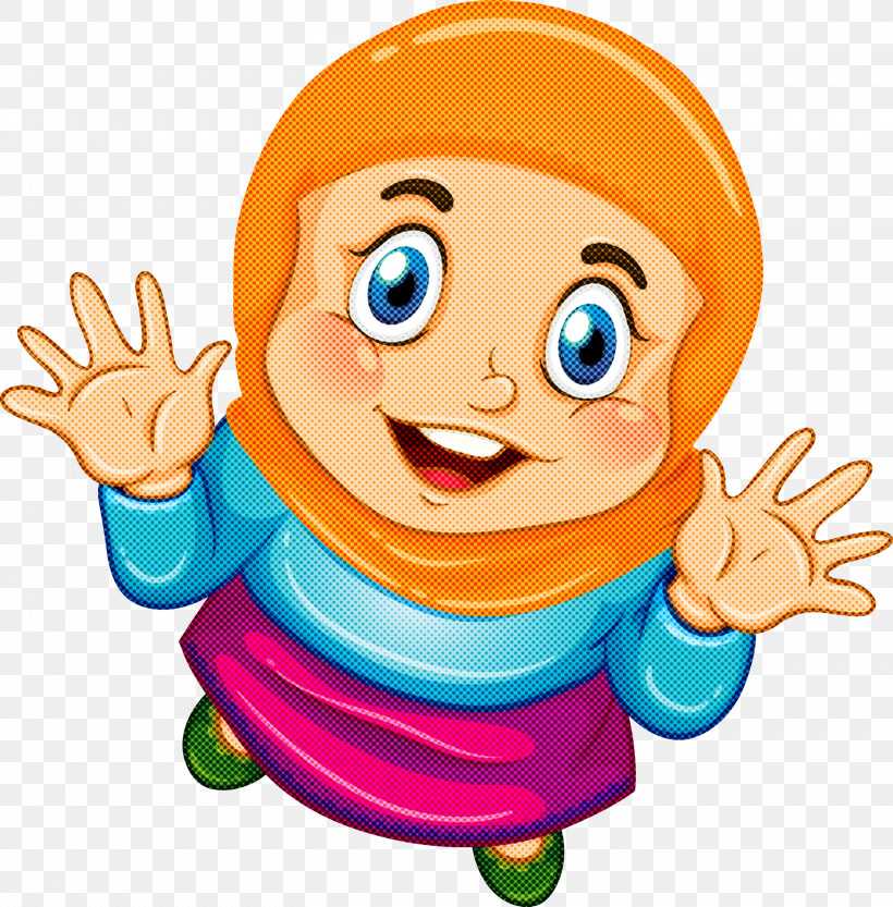 Muslim People, PNG, 2952x3000px, Muslim People, Cartoon, Child, Finger, Gesture Download Free