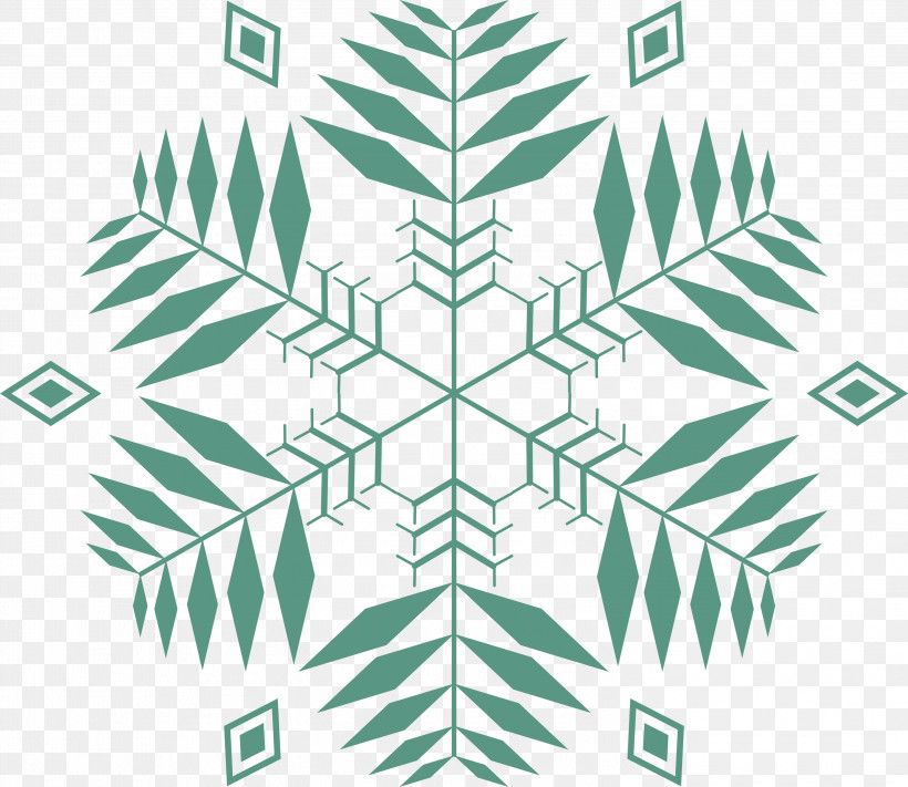 Snowflake Winter Christmas, PNG, 2999x2602px, Snowflake, Christmas, Leaf, Line, Plant Download Free