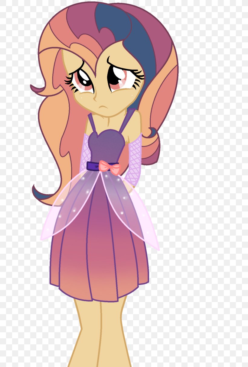 Sunset Shimmer My Little Pony: Equestria Girls Rainbow Dash Pinkie Pie, PNG, 658x1215px, Watercolor, Cartoon, Flower, Frame, Heart Download Free