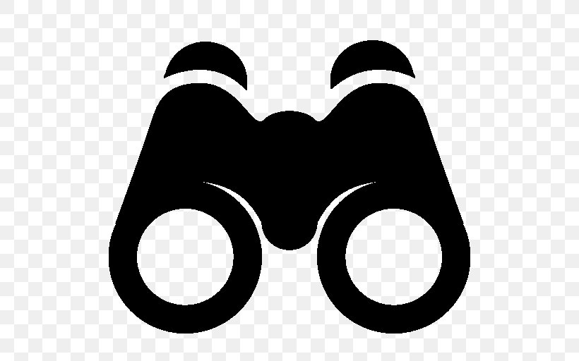 Binoculars Magnifying Glass, PNG, 512x512px, Binoculars, Black, Black And White, Loupe, Magnification Download Free