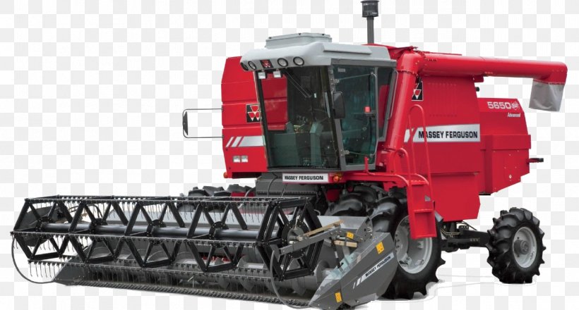 Reaper Machine Tractor Combine Harvester Massey Ferguson, PNG, 1263x678px, Reaper, Agco, Agricultural Machinery, Agriculture, Combine Harvester Download Free