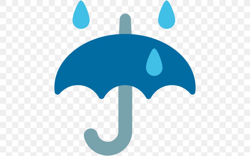 Emojipedia Sticker Umbrella Text Messaging, PNG, 512x512px, Emoji, Apple Color Emoji, Aqua, Azure, Blue Download Free