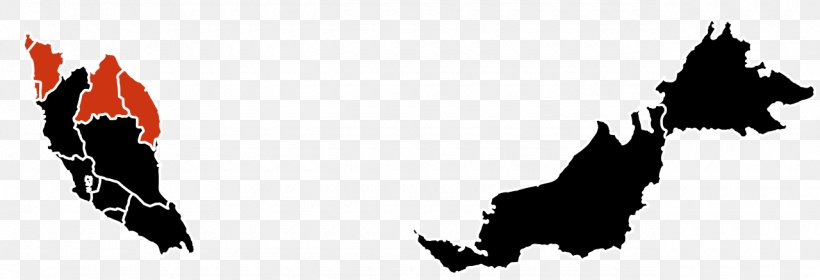Malaysia Vector Map, PNG, 1280x438px, Malaysia, Beak, Black, Black And White, Blank Map Download Free