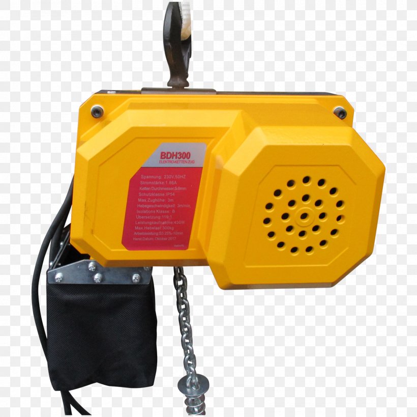 Tool Kettenzug Electricity Pulley Hoist, PNG, 1600x1600px, Tool, Block And Tackle, Car, Chain, Electricity Download Free