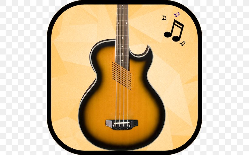 Bass Guitar Musical Instruments Acoustic Guitar String Instruments, PNG, 512x512px, Watercolor, Cartoon, Flower, Frame, Heart Download Free