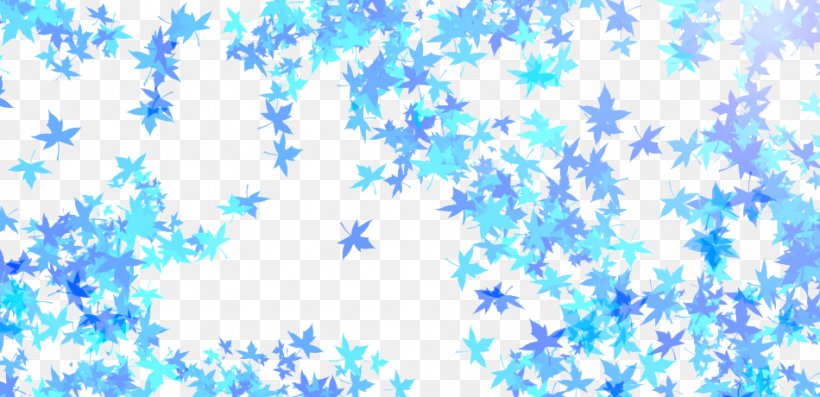 Blue Maple Leaf, PNG, 950x460px, Blue, Aqua, Azure, Cloud, Color Download Free