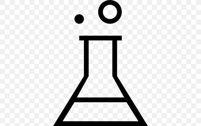 Laboratory Flasks Chemistry Clip Art, PNG, 512x512px, Laboratory Flasks, Area, Black, Black And White, Chemistry Download Free