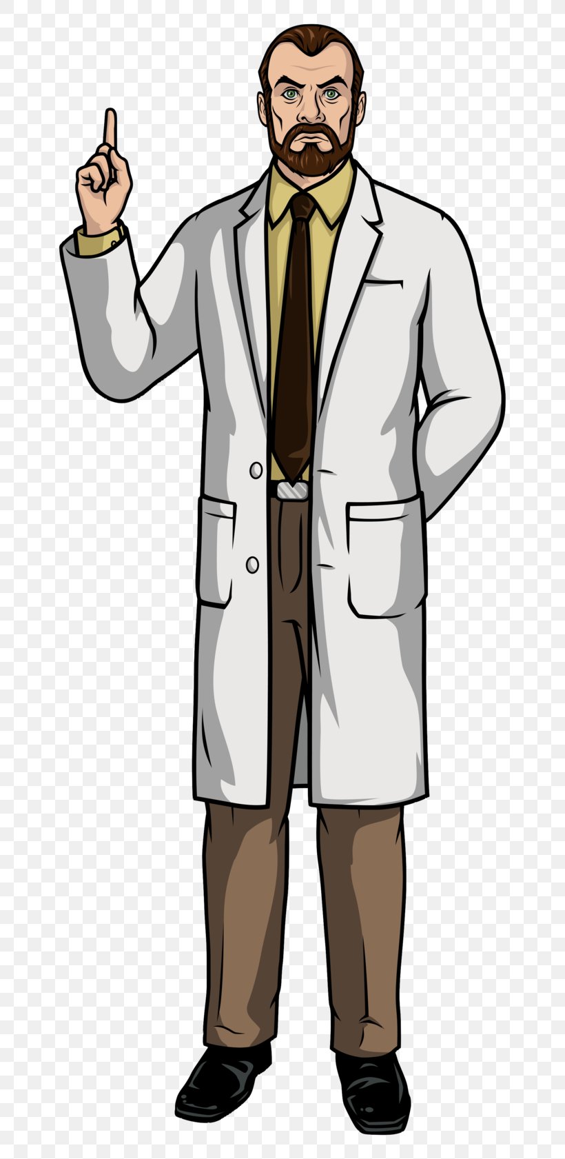 Lucky Yates Dr Krieger Sterling Archer Doctor, PNG, 732x1681px, Dr Krieger, Adam Reed, Archer, Cartoon, Danger Zone Download Free