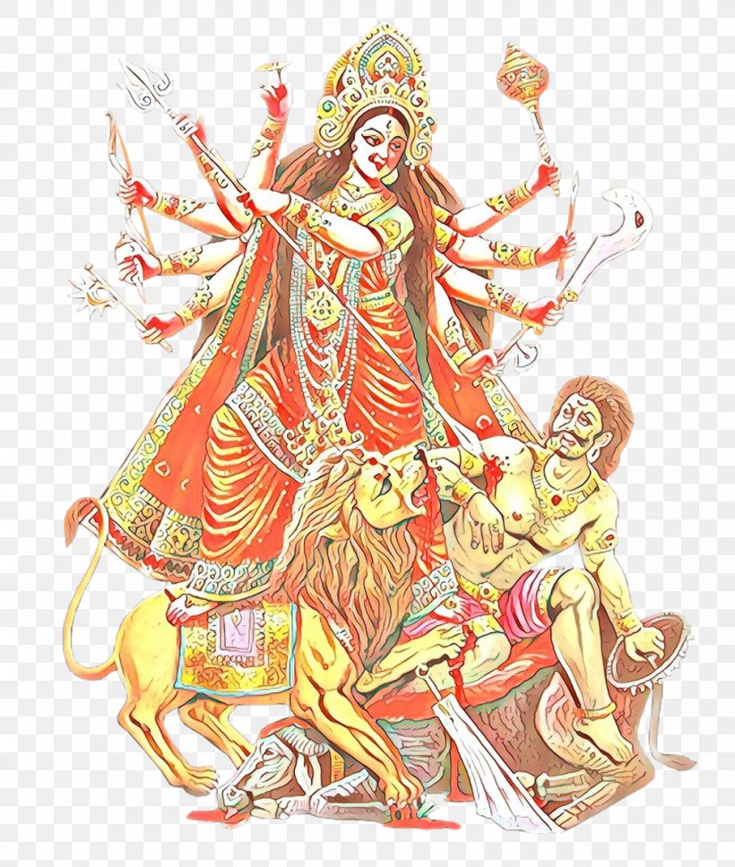 Durga Kali Ganesha Illustration Parvati, PNG, 992x1172px, Durga, Art, Costume Design, Drawing, Ganesha Download Free