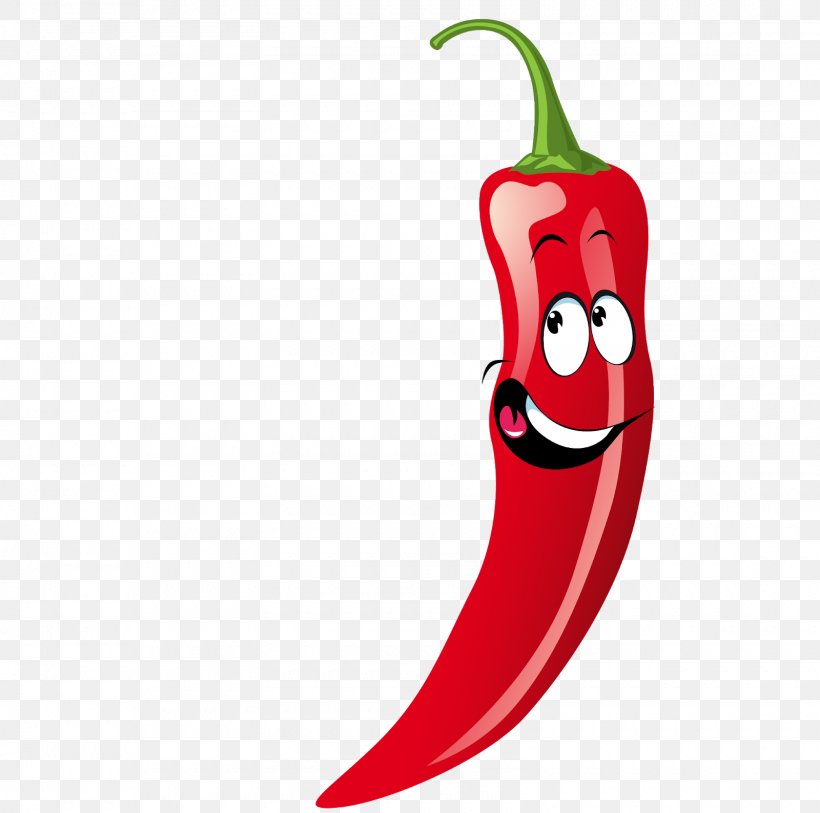 Chili Pepper Image Cartoon, PNG, 1600x1588px, Chili Pepper, Bell Pepper, Bell Peppers And Chili Peppers, Black Pepper, Cartoon Download Free
