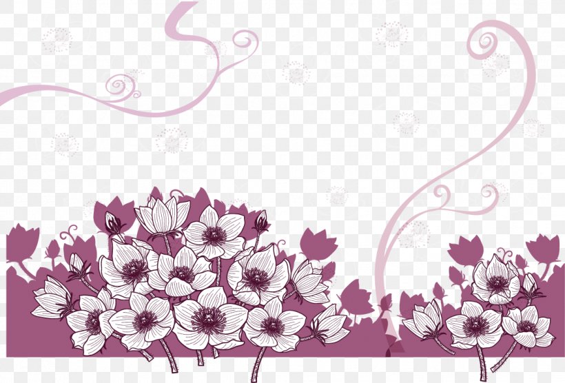Floral Design Euclidean Vector Material Pattern, PNG, 1121x761px, Floral Design, Blossom, Cherry Blossom, Flora, Floristry Download Free