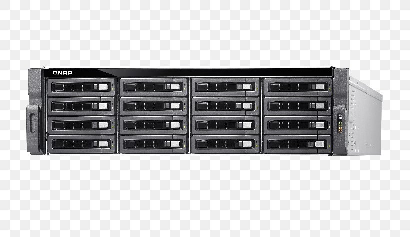 Network Storage Systems Data Storage QNAP Systems, Inc. Serial Attached SCSI ISCSI, PNG, 760x475px, 10 Gigabit Ethernet, 19inch Rack, Network Storage Systems, Central Processing Unit, Computer Component Download Free