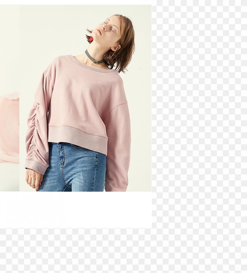 Sweater T-shirt Shoulder Sleeve Outerwear, PNG, 960x1064px, Sweater, Clothing, Neck, Outerwear, Pink Download Free