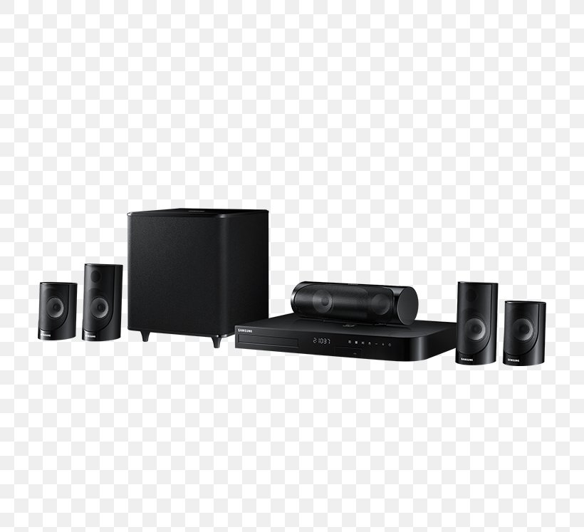 Blu-ray Disc Home Theater Systems 5.1 Surround Sound Samsung HT-J5500 5 Speaker 3D Blu-ray & DVD Home Theatre System Samsung HT-J4500, PNG, 720x747px, 51 Surround Sound, Bluray Disc, Audio Receiver, Cinema, Computer Speaker Download Free