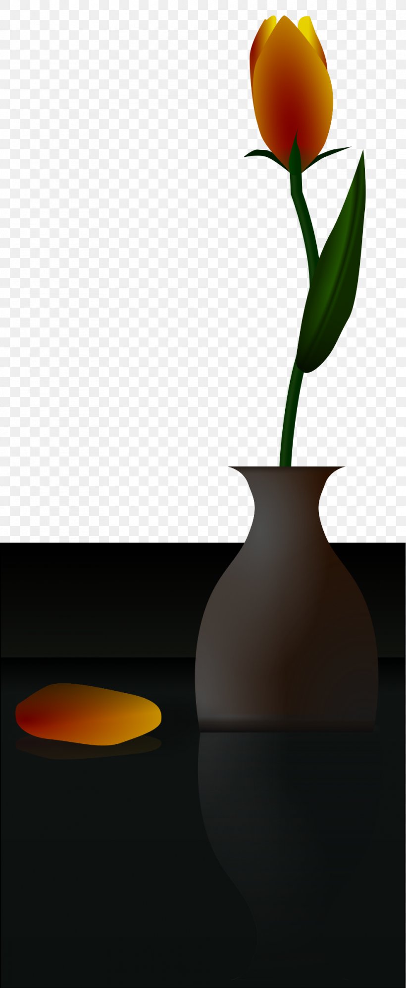 Desktop Wallpaper Clip Art, PNG, 988x2400px, Drawing, Flower, Flowering Plant, Flowerpot, Line Art Download Free