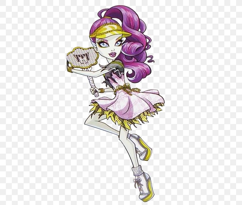 Monster High Spectra Vondergeist Daughter Of A Ghost Doll Barbie, PNG, 371x694px, Watercolor, Cartoon, Flower, Frame, Heart Download Free